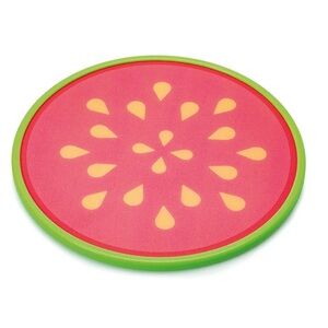 Joie Guava-Inspired Cutting Board with Red and Green